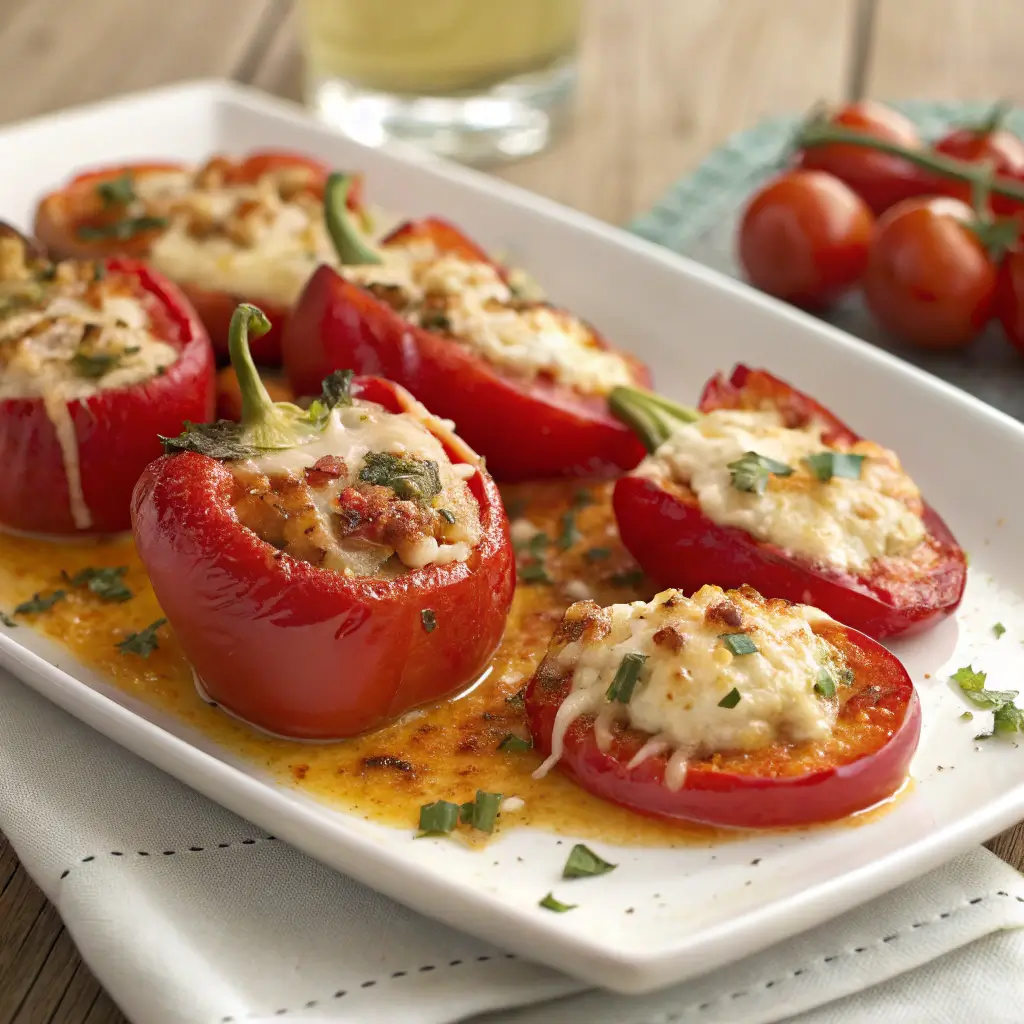 Can You Eat Cherry Peppers Raw? 20 Interesting Facts Revealed 3 cherry peppers stuffed with cheese