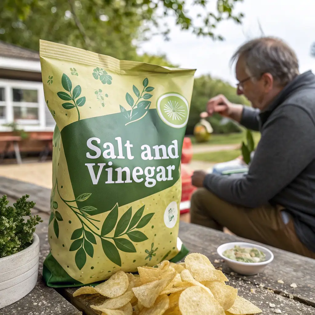 Why Are Some Salt and Vinegar Chips Green? 2 Green Salt and Vinegar Chips