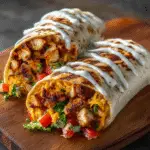 Chipotle Ranch Grilled Chicken Burrito