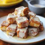 Cinnamon Roll French Toast Bites