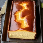 Loaf Pan Basque Cheesecake