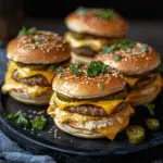 Mini Big Mac Cheeseburgers