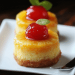 Mini Pineapple Upside-Down Cheesecakes