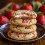 Strawberry Cheesecake Cookies