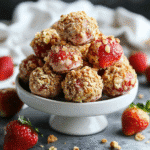 Strawberry Cheesecake Crunch Bites