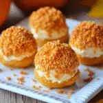 pumpkin cheesecake balls