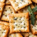 Italian Herb Cheese Crackers