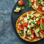 Tasty Rotisserie Chicken Tostadas