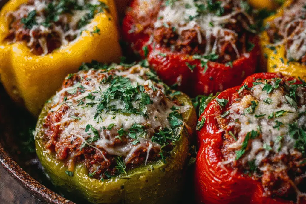 stuffed bell peppers with beef
