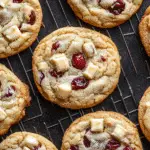 white chocolate cranberry cookies