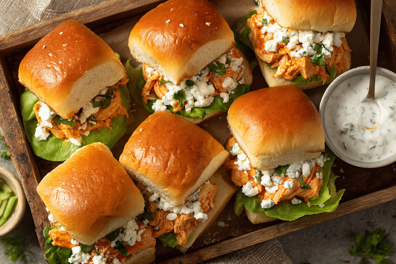 Buffalo Chicken Sliders