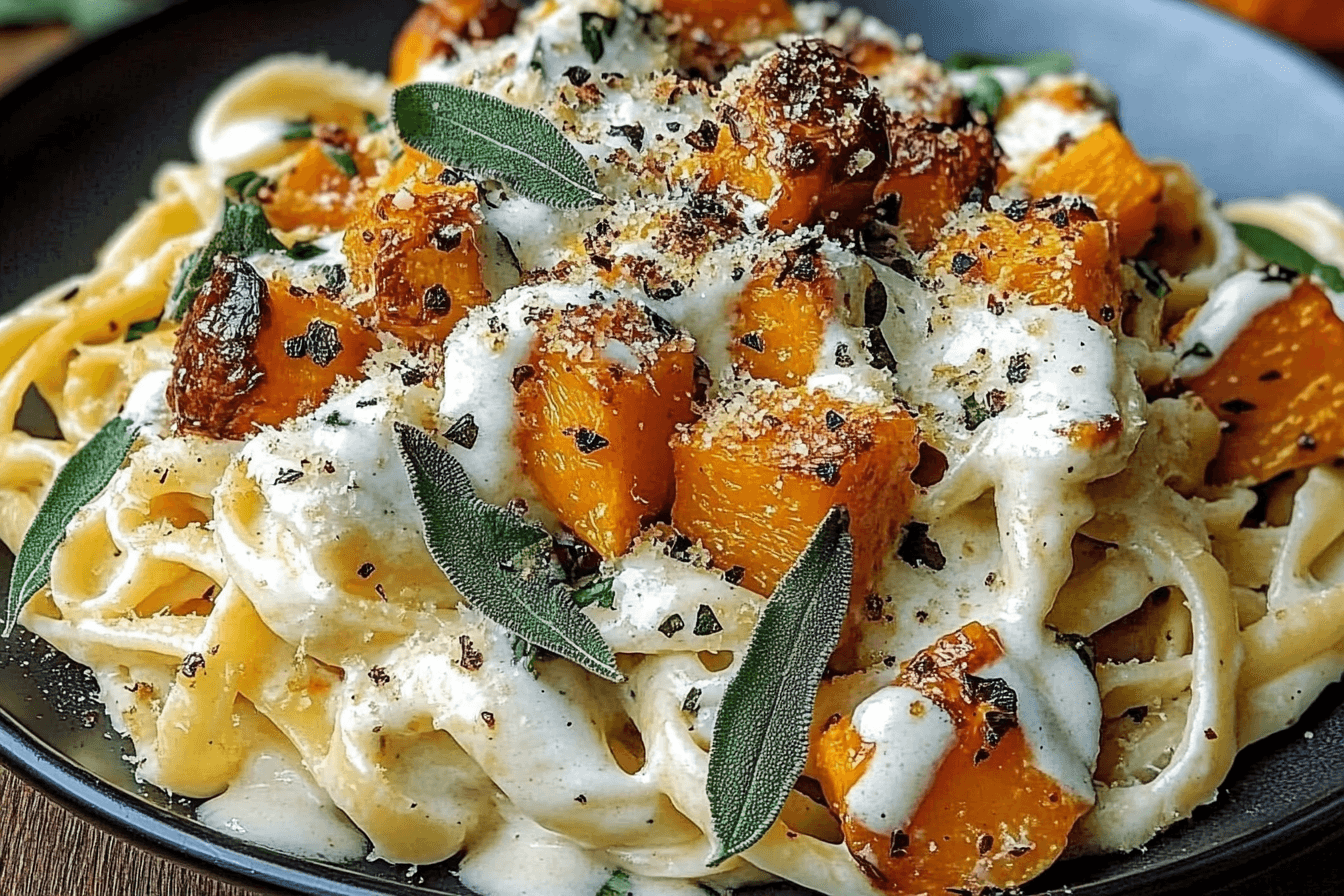 Butternut Squash & Sage Pasta