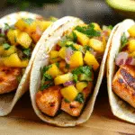 Chipotle Salmon Tacos