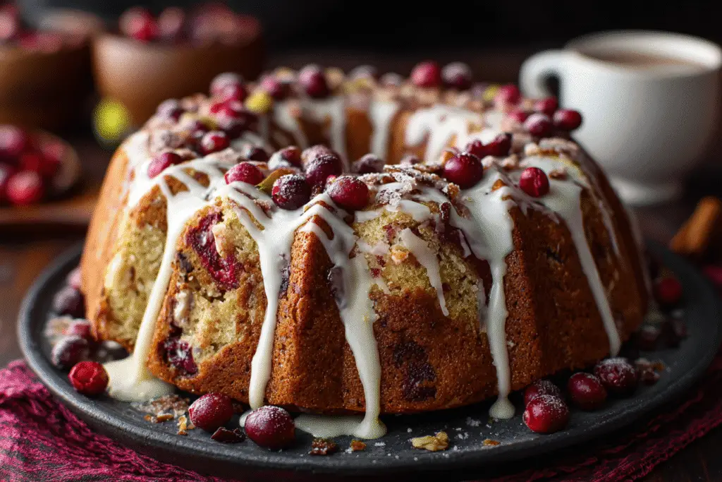 Cranberry Bliss Coffee Cake