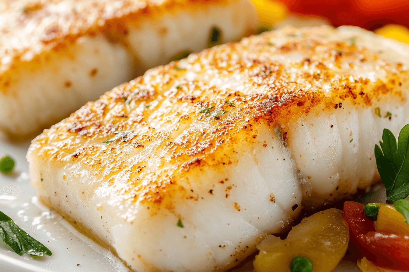 Fried Codfish Fillet