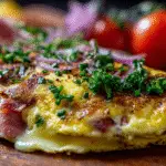 Ham and Cheese Omelette