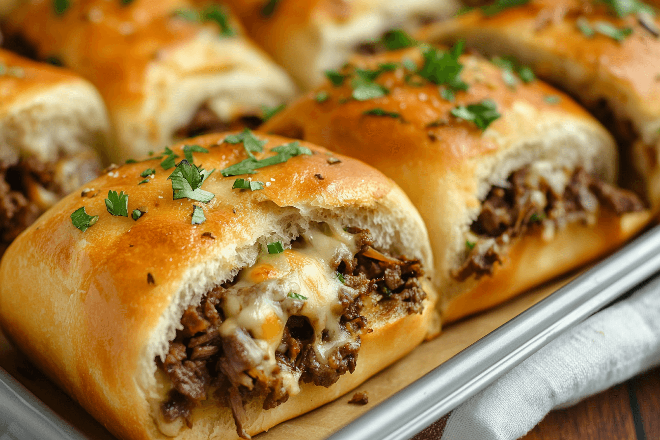 Keto Philly Cheesesteak Rolls