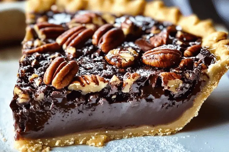 Texas Chocolate Pecan Pie