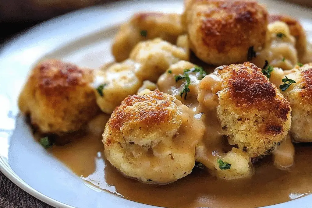 Turkey Stuffing Balls