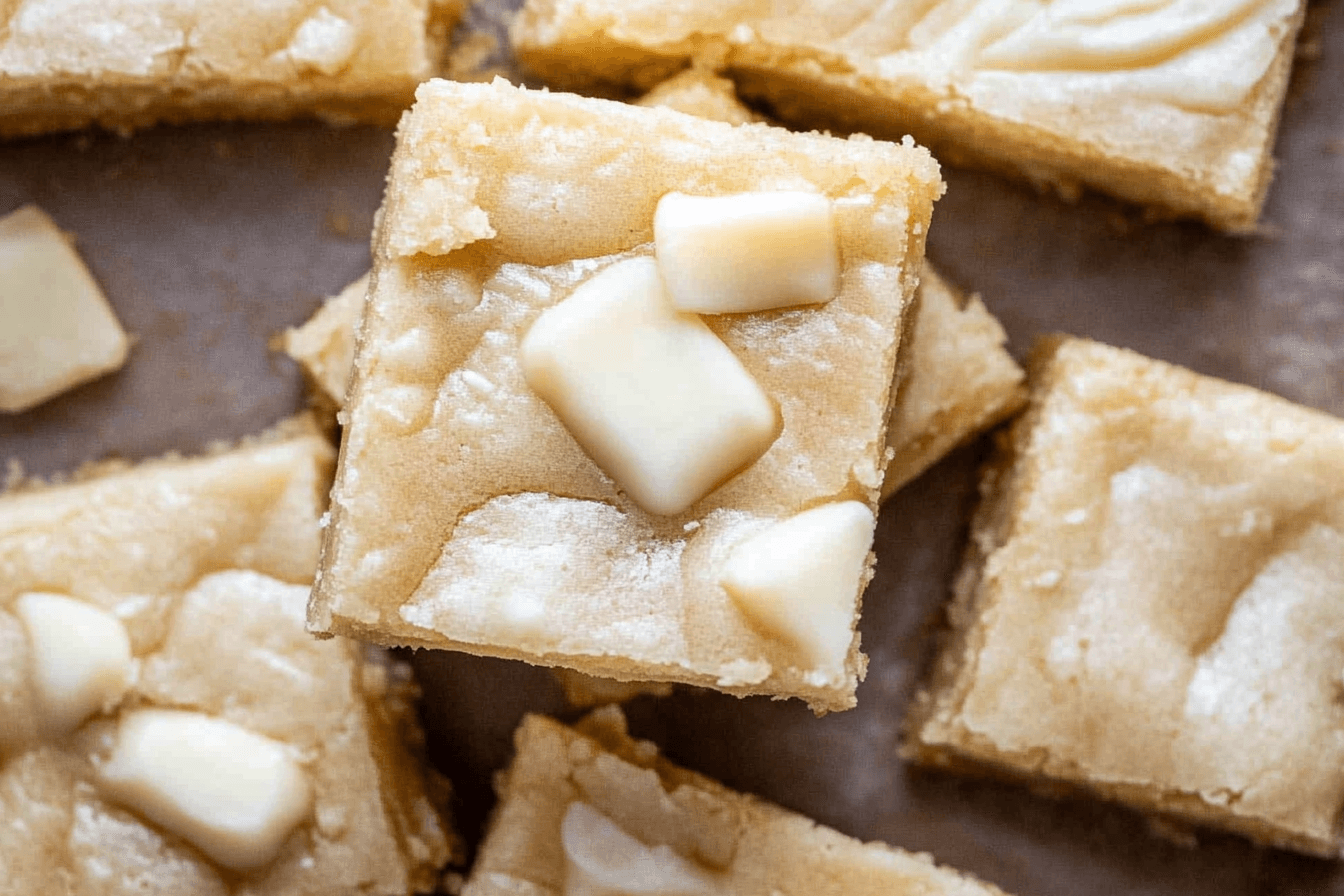 White Chocolate Brownies