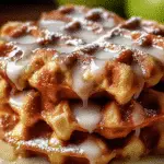 Apple Fritter Waffle Donuts