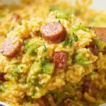 Cheesy Sausage & Rice