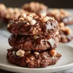 Chocolate Hazelnut Crunch Cookies