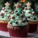 Christmas Tree Cupcake