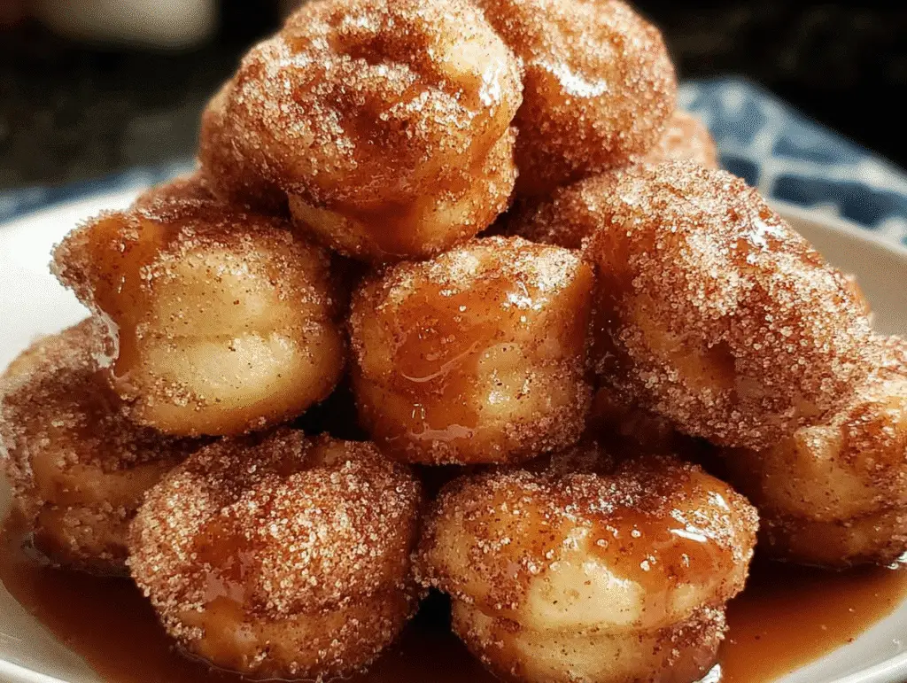Cinnamon Sugar Monkey Bread Bites