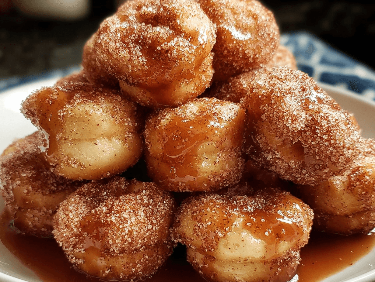 Cinnamon Sugar Monkey Bread Bites