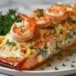 Crab and Shrimp Stuffed Salmon