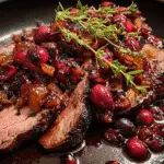 Cranberry Balsamic Roast Beef