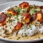 Creamy Smothered Chicken and Rice