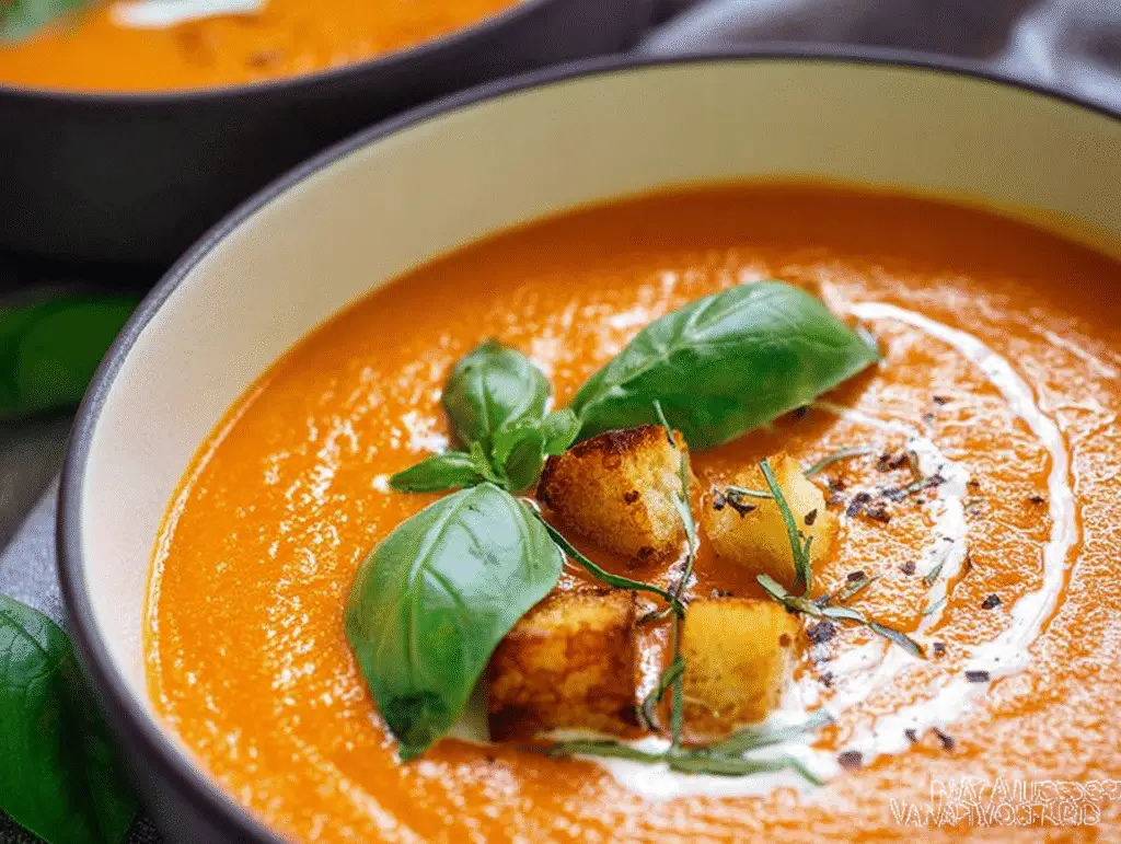 Creamy Tomato Basil Soup