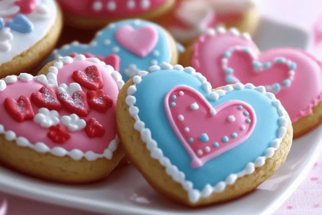 Decorated Wedding Cookies