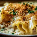 Easy Decadent Creamy Alfredo Lasagna Soup