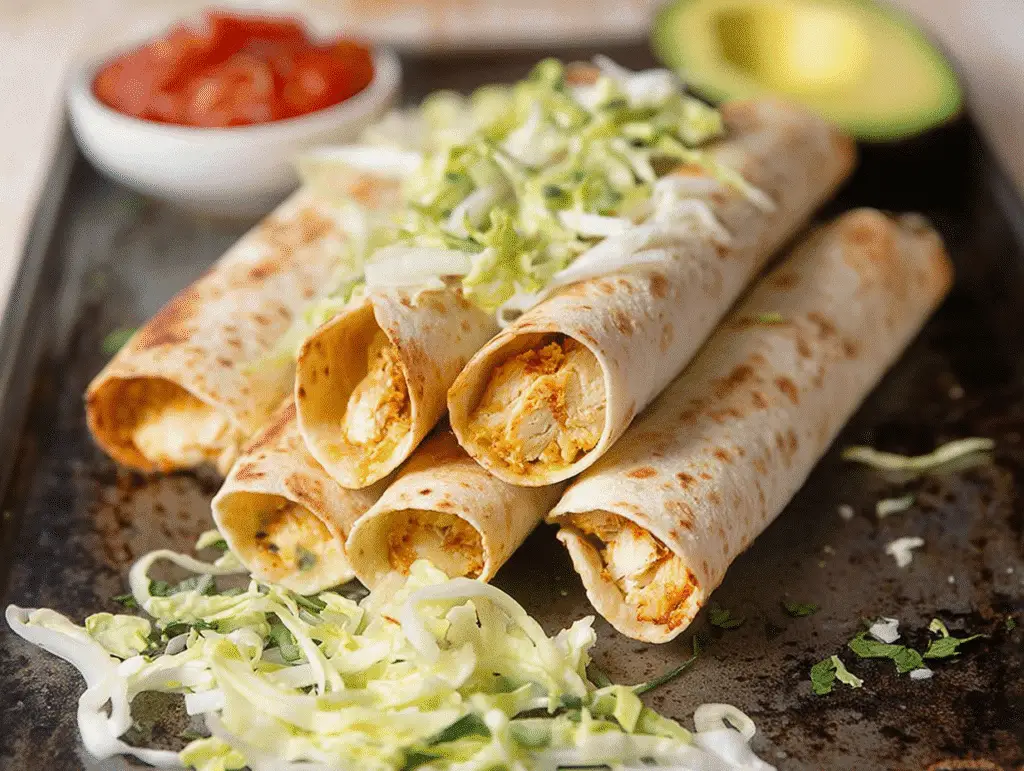 Easy Gluten-Free Chicken Taquitos Recipe