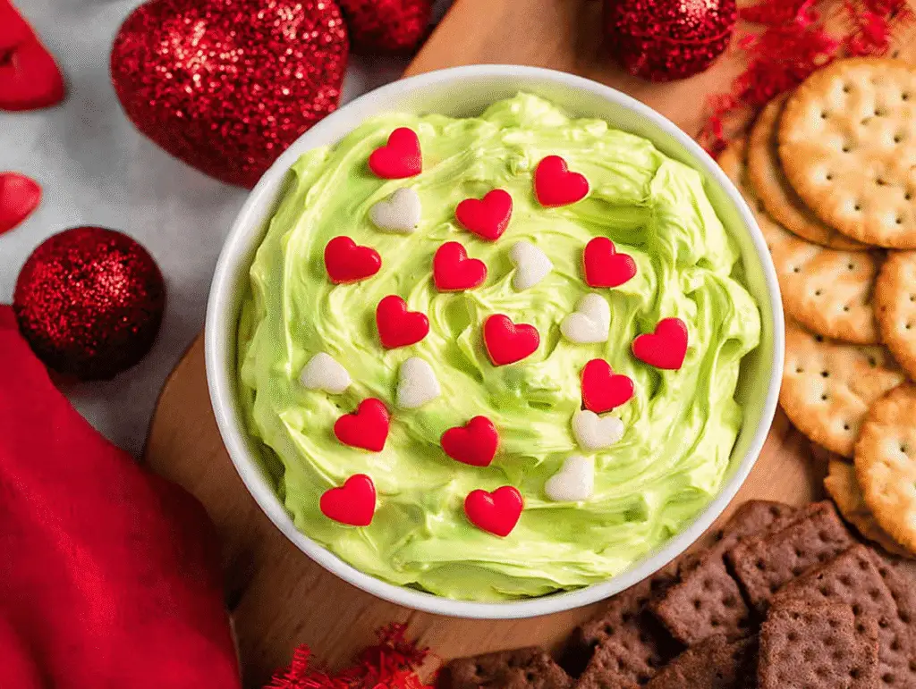 Easy Grinch Dip