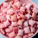 Fluffy Strawberry Shortcake Puppy Chow