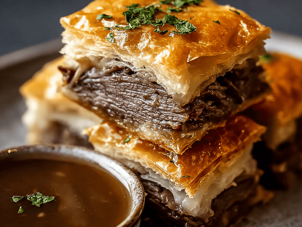 French Dip Squares