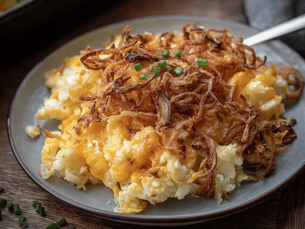 French Onion Funeral Potatoes