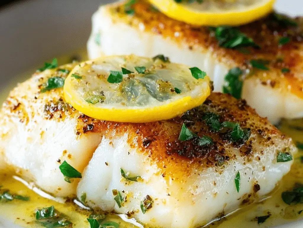 Garlic Butter Cod
