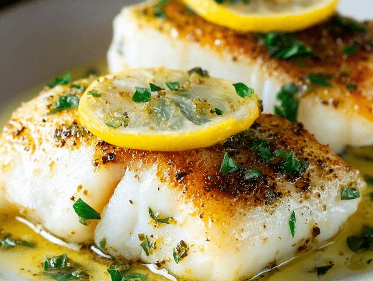 Garlic Butter Cod