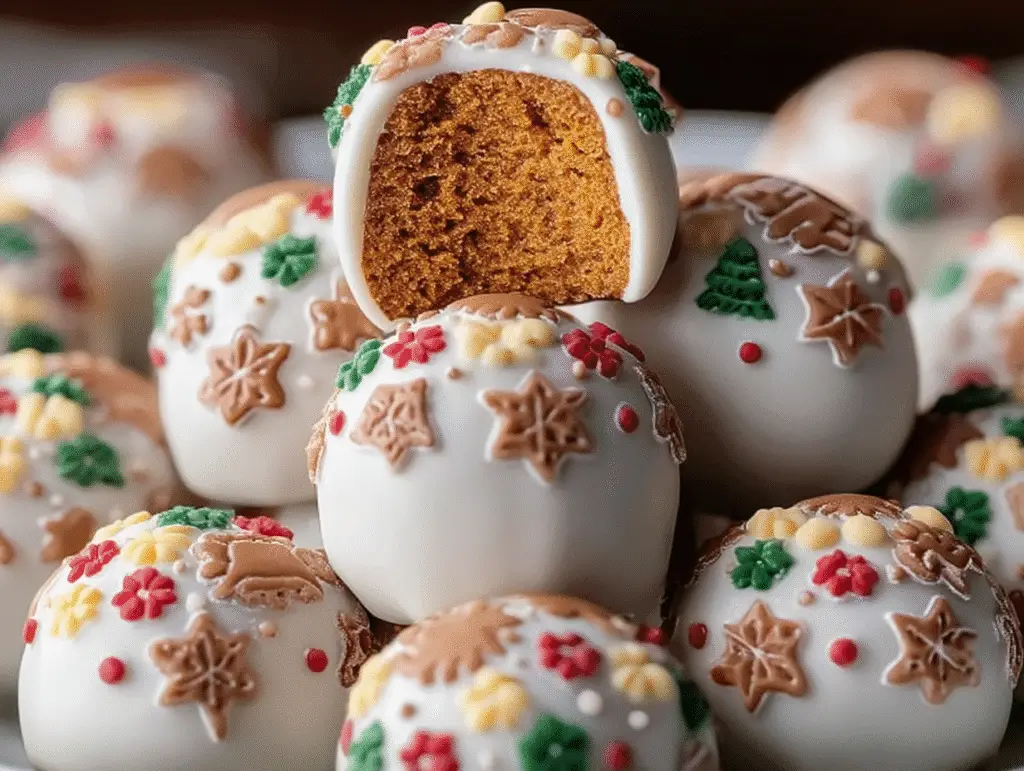 Gingerbread Truffles
