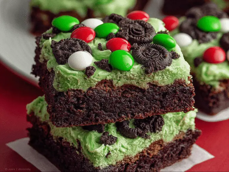 Grinch Brownies