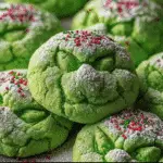 Grinch Cookies Vibrant Green
