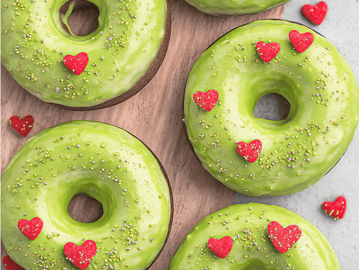 Grinch Donuts