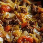 Ground Beef and Cabbage Skillet