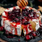 Halloween Bloody Baked Brie