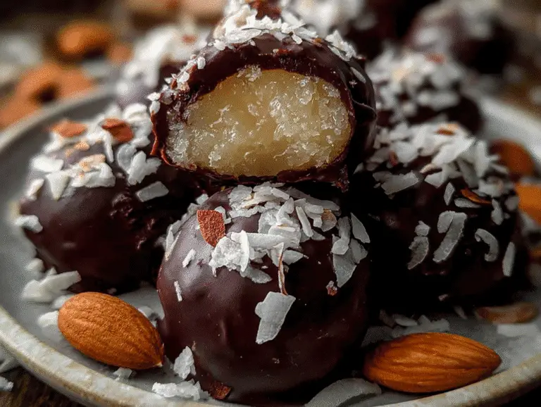 Homemade Almond Joys